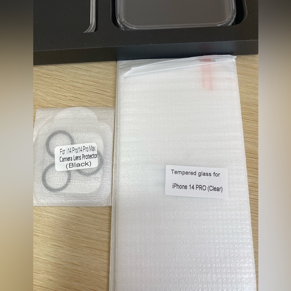 iPhone 14 Max Plus Phone Clear Case with Screen/Camera Protector - Picture 8 of 8